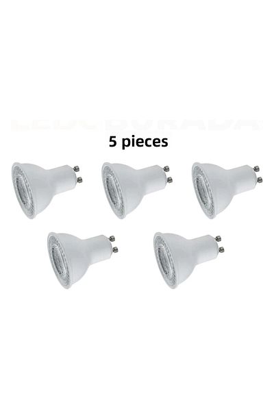 Cata 5 Pieces - 7W Dish Led Bulb - Spot Bulb Ct 4215 (3000K - Daylight)
