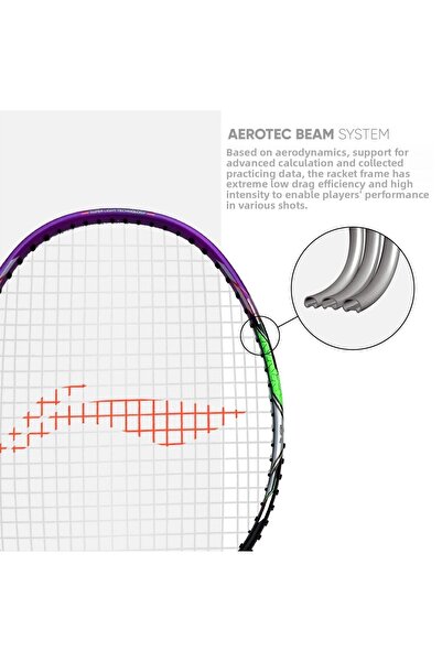 Li-Ning G-Force Superlite 3800 Carbon-Fiber Strung Badminton Racquet with Free Full Cover