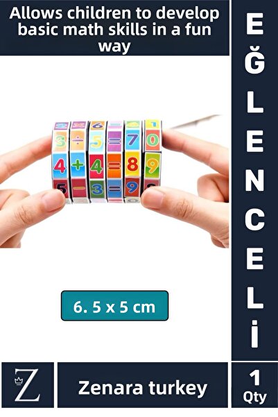 Zenara الرياضيات الأساسية التفاعلية لمرحلة ما قبل المدرسة، الجمع والطرح والضر...