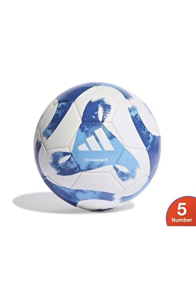 adidas كرة قدم Ht2429 Tiro League ذات ربط حراري Tb رقم 5 باللون الأزرق