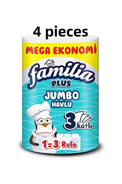 Familla فاميليا بلس منشفة ورقية 1=3 جامبو 4 قطع