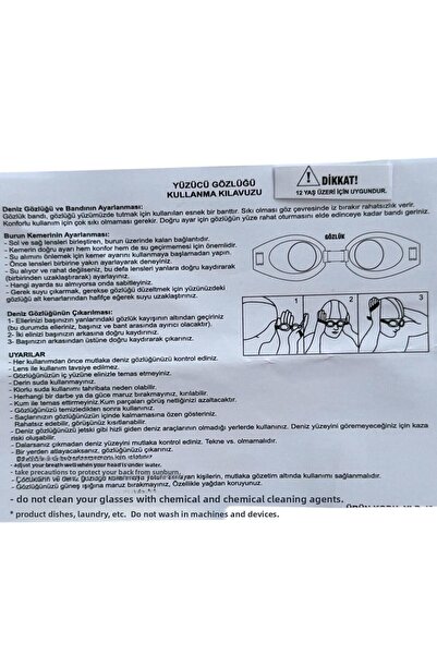 Gök Sports Set of 2 Swimming Goggles Silicone Bonnet Set Swimming Pool Sea Goggles with Earplugs and Storage Box