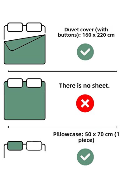 MyStory Home Single Duvet Cover Set - White Satin (Without Sheets)