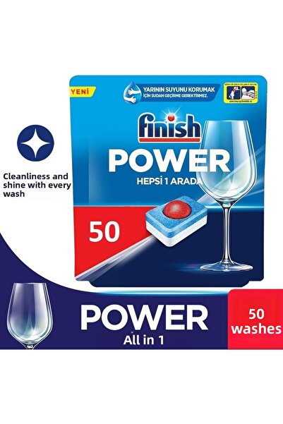 Finish Power All - 50 Tablet Dishwasher Detergent