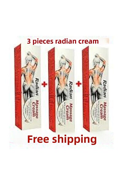 +1 Drc Yapım مجموعة كريم التدليك راديان المكونة من 3 قطع - 3 أدييلي