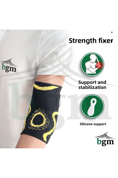 bgm Tennis Knitted Elbow Brace - Epicondylitis Band, Orthopedic Elbow Brace