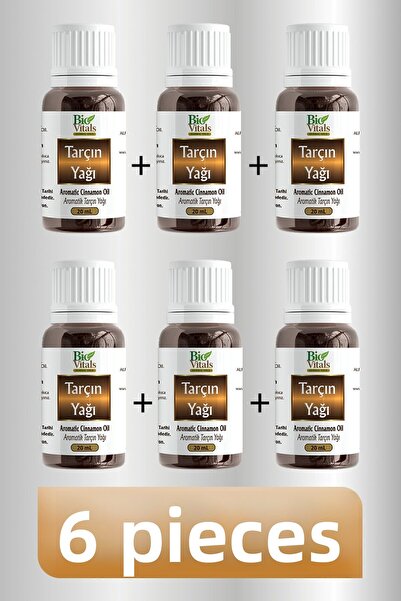 Bio Vitals 20 مل زيت القرفة - 6 قطع
