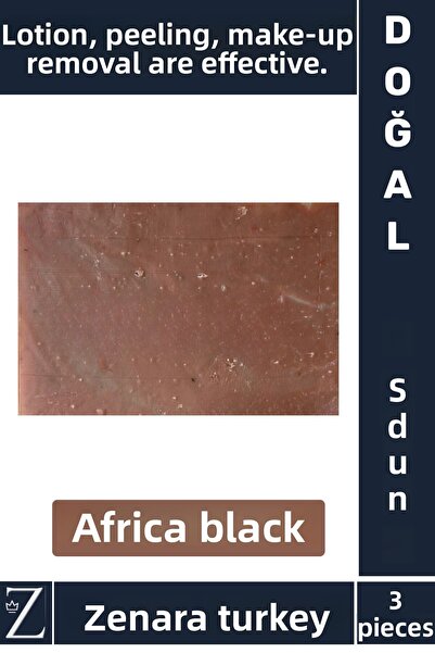 Zenara صابون مقشر للبشرة من الأعشاب العضوية 100% طبيعي للشعر والوجه والجسم لل...