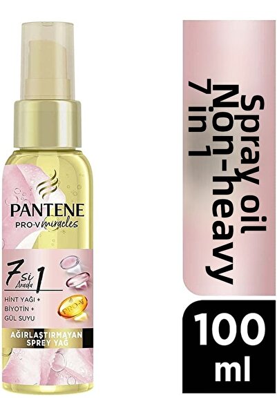 Pantene 7 in 1 Hair Care Oil Non Weighting Castor Oil with Biotin 100 ml