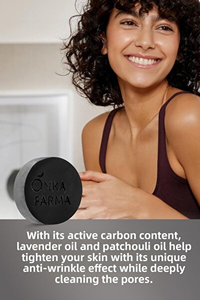 OnkaFarma Onka Farma Relax Natural Soap 100 gr Bamboo Activated Carbon Deep Purification