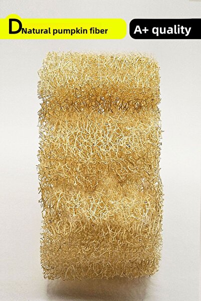CNGZSHOP Natural Pumpkin Fiber, Bath, Shower, Bath Bag - Decorative Gift