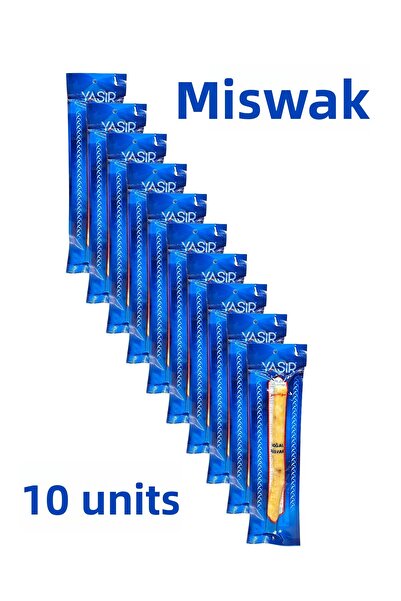 Hanedan Hediyelik Miswak 10 Pieces (Vacuum, Quality, Wet, Circumcision, Healing)
