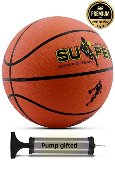moonlight outdoor Γνήσια μπάλα μπάσκετ με αντλία εσωτερικού χώρου για εξωτερι...