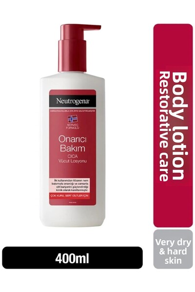 Neutrogena 400 ml Repairing Care Body Lotion - Instant Moisturization for Ver...