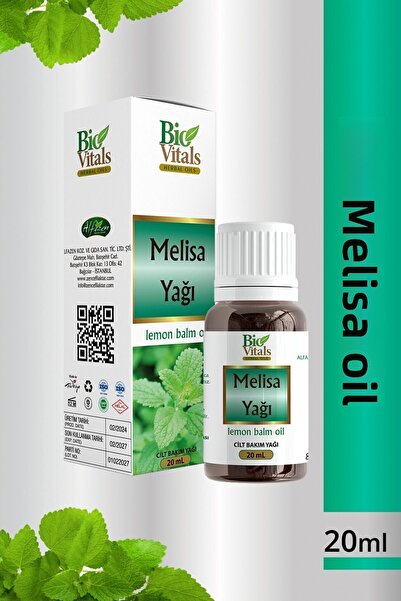 Bio Vitals 20 مل زيت بلسم الليمون