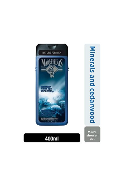 Le Petit Marseillais Shower Gel Men Series Mineral and Cedarwood 400ml