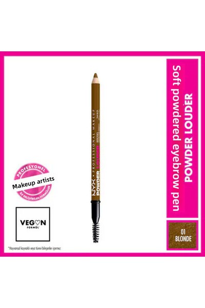 NYX قلم الحواجب باودر لوادر باودر 01 أشقر