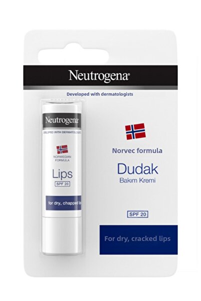 Neutrogena مرطب الشفاه بالتركيبة النرويجية مع عامل الحماية من الشمس (SPF 20)