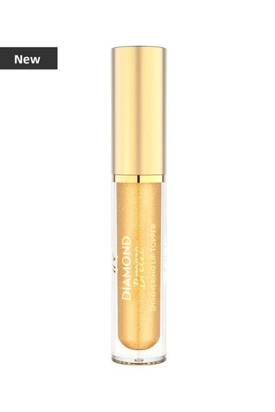 Golden Rose Lip Gloss - Diamond Breeze Shimmering Lip Topper 01 24K Gold86911...