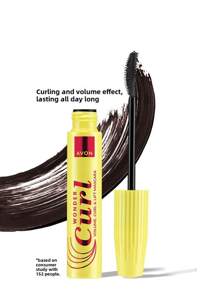 AVON Wondercurl Volume Mascara with Curling and Lifting Effect - Brown Black