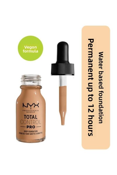 NYX Professional Makeup كريم أساس توتال كونترول برو دروب ذو تغطية قابلة للتعد...