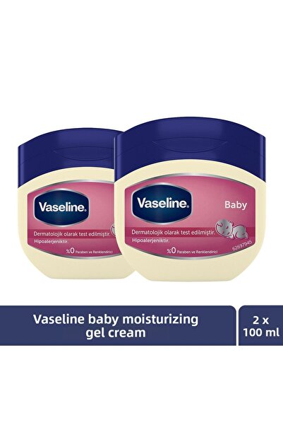 Vaseline Baby Moisturizing Gel 100 ml X 2 Pieces