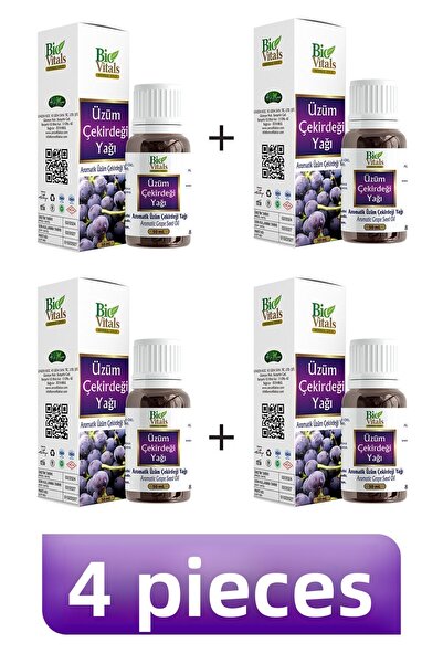 Bio Vitals 4 PCS Grape Seed Oil 50 ml