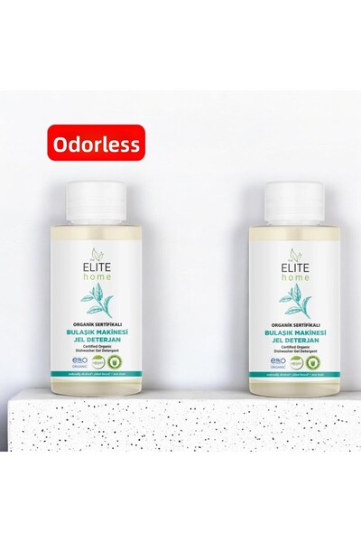 The Elite Home Odorless Certified Gel Dishwasher Detergent 50 Ml*2 Pieces