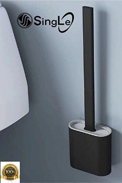 Single فرشاة المرحاض السيليكون / فرشاة المرحاض السيليكون العملية القابلة للانحناء