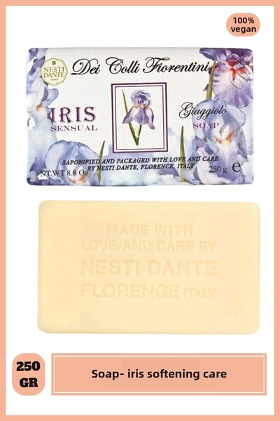 Nesti Dante Dei Colli Fiorentini Irıs Katı Sabun 250gr | Besleyici Ve Nemlend...