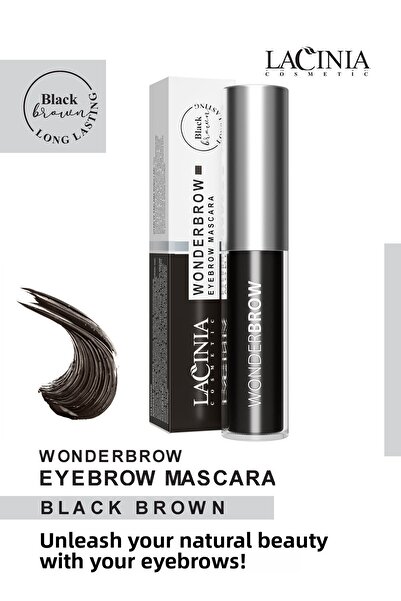 Lacinia Wonderbrow Black Brown Mascara 5 ml