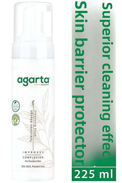 Agarta رغوة طبيعية لتنظيف الوجه 225 مل