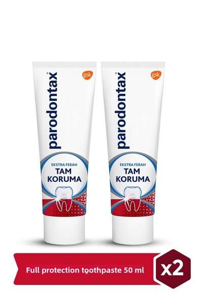 Parodontax معجون أسنان منعش للحماية الكاملة 50 مل × 2 قطعة