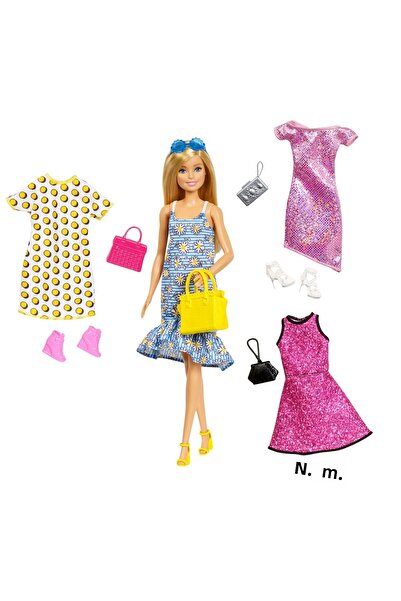 Barbie Doll & Party Fashions GDJ40