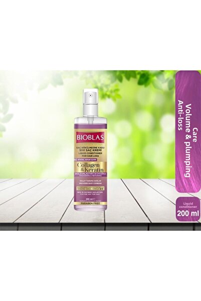 Bioblas Anti-Hair Loss Collagen & Keratin Liquid Conditioner 200 ml 1 piece