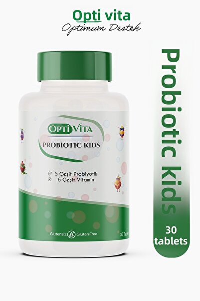 Optivita Probiotic Kids 30 - فستان مكمل بالبروبيوتيك والفيتامينات للأطفال