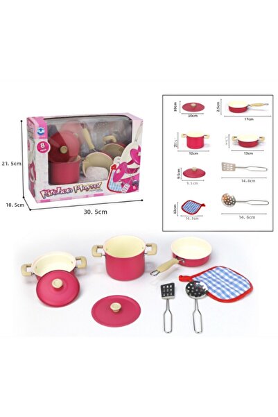 Wingzy طقم أواني طهي ومقالي مكون من 8 قطع