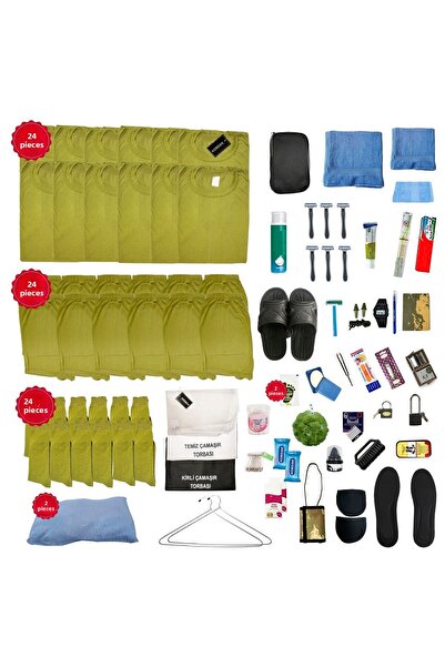 KORDAK 24-Piece VIP Premium Waisted Military Set - Soldier T-Shirt Boots Padd...