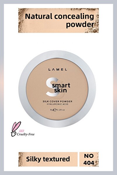 Lamel Cosmetics بودرة خافي عيوب البشرة الذكية الطبيعية رقم 404