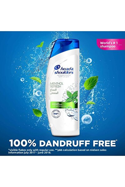 Head&Shoulders Head & Shoulders Refreshing Menthol Anti-dandruff Shampoo 390ml