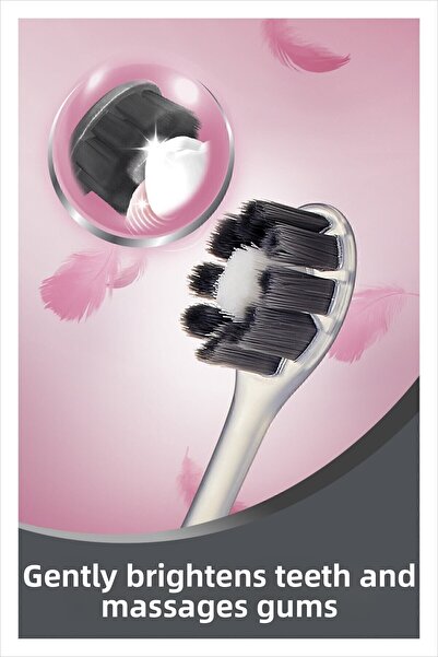 Colgate FoamSoft Black Gingival Massage Soft Toothbrush