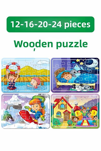 LİPYOS العب في الحديقة، الثلج في الشتاء، وقت النوم، العب في البحر، مجموعة ألغ...