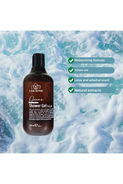 Liya Arven Ocean Moisturizing Bath and Shower Gel - 500ml