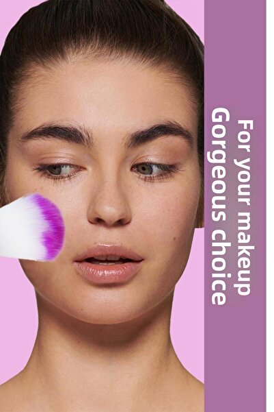 MUJGAN 10-Piece Fish Brush Set Dark Pink-Dark Blue Modern Design 826334