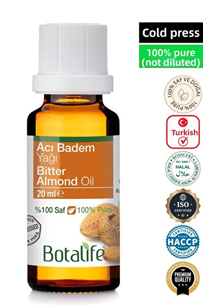 Botalife Bitter Almond Oil 20ml 100% Pure (Not Diluted)