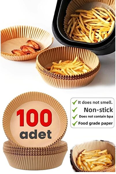 Rosemor قالب مقاوم للزيت للمقلاة الهوائية من ورق الخبزمتوافق