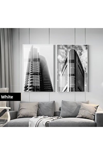 Harikabirev HARİKABİREV | | SET NEGRU&ALB COMBINAT DE TULI 02 | TABLO DE STIC...