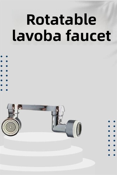 GRTC Rotatable Faucet Head Acrobat Kitchen Bathroom Faucet Spout Head with Movable Head