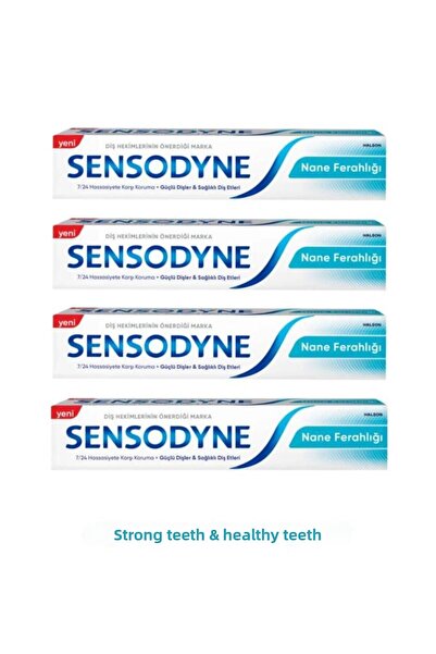 Sensodyne Mint Freshness Toothpaste 75 ml X 4 Pieces