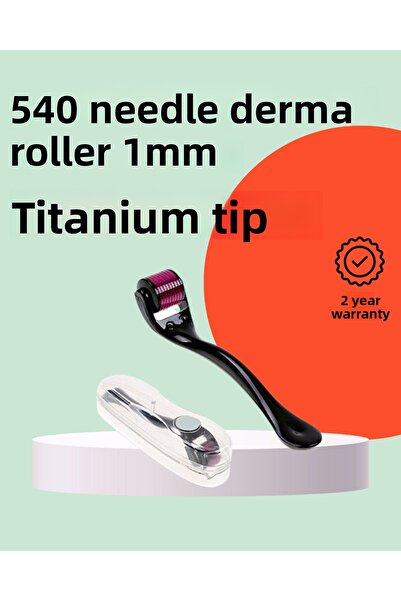 Clevora ديرما رولر بإبرة التيتانيوم - مناسبة للعناية بالبشرة في المنزل